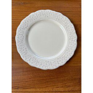 Pier 1 Imports Lacey Floral C Earthenware Dinner Plate 10.5” Microwave & Dishwas